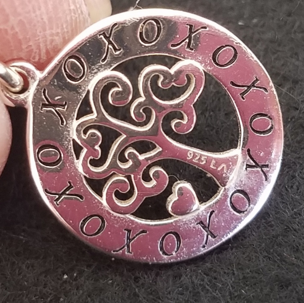 Silver Family necklace